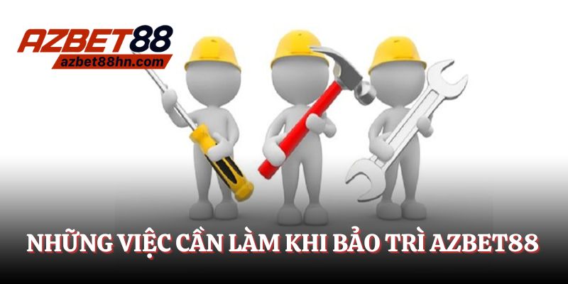 Những điều hội viên cần làm trong quá trình bảo trì